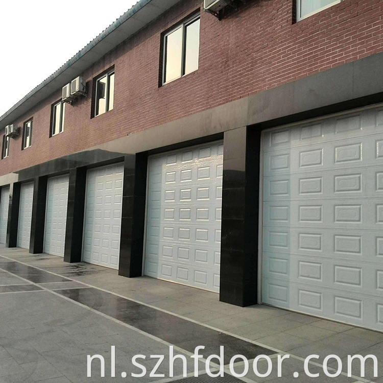 Flip garage door